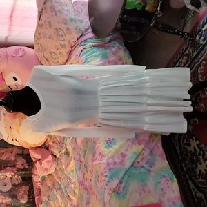 Long sleeve, high neckline, flowy dresses, sz xs[2] l[8/10]